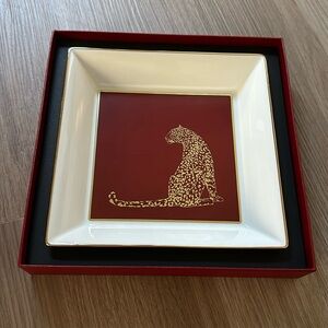 Authentic New Cartier Trinket/Jewelry Tray Porcelain